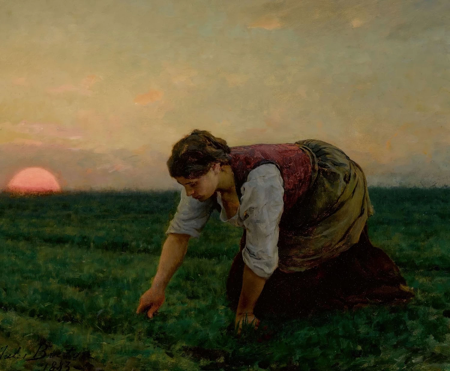 Il diserbo, 1883